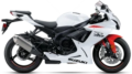 Suzuki GSX R 600 2021 White YWW fooqs naklejki stickers decals aufkleber adesivi adesivo autocollants
