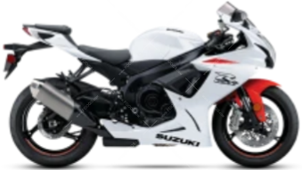 Suzuki GSX R 600 2021 White YWW fooqs naklejki stickers decals aufkleber adesivi adesivo autocollants