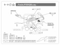 Suzuki GSX R 600 2021 White YWW fooqs naklejki stickers decals aufkleber adesivi adesivo oem