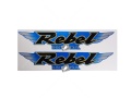 Honda CA 125 Rebel 1997 blue B134 naklejki fooqs stickers aufkleber naklejki autocollants adesivi nalepky motorstickers