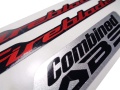 Honda CBR 1000 RR Fireblade 2012 black NHB01 fooqs naklejki stickers decals aufkleber oem klistremerker parts