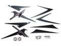 Suzuki GSX 650 F 2012 black fooqs naklejki stickers decals aufkleber oem nalepke adhesivos moto motorcycle shop