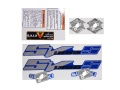 Suzuki SV 1000 S 2004 2007 blue YKY fooqs naklejki stickers decals aufkleber oem nalepke stickers parts