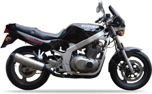 Suzuki GS 500 E 1997 black 33J fooqs naklejki stickers decals aufkleber oem autocolantes nálepky motorrad