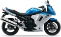 Suzuki Gsx 650F 2010 2011 blue silver gul motorstickers adesivi autocollants pegatinas oem naklejki Fooqs