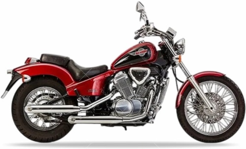 Honda VT 600 Shadow Custom 1993 1995 red R101B fooqs naklejki stickers decals aufkleber oem tarra mootorrata kleebised autocolantes