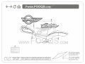 Honda VT 600 Shadow Custom 1993 1995 red R101B fooqs naklejki stickers decals aufkleber oem tarra kleebised autocolantes