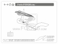 Honda VT 600 Shadow 1998 1999 red R101 fooqs naklejki stickers decals aufkleber oem adhesivos moto nálepky matricák
