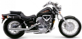 Honda VT 600 Shadow VLX 2001 2003 black NH1 fooqs naklejki stickers decals aufkleber oem naljepnice