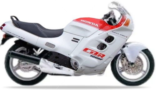 Honda CBR 1000F 1987 White NH193K fooqs naklejki stickers decals aufkleber adesivi adesivo autocollants