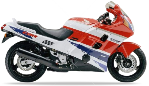 Honda CBR 1000F 1992 White NH193K fooqs naklejki stickers decals aufkleber adesivi adesivo autocollants