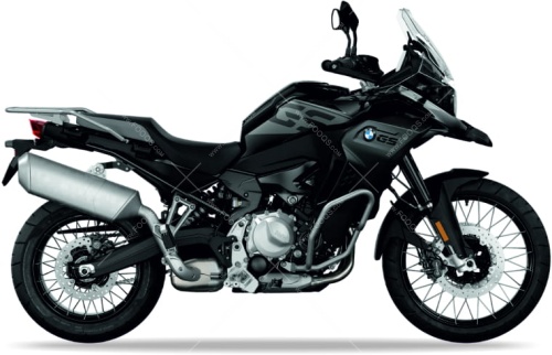 BMW F 850 GS Adventure Triple Black 2022 fooqs stickers naklejki autocollants motorstickers