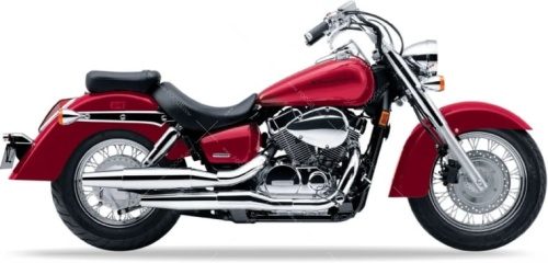 Honda VT 750 Shadow Aero 2008 red R101 fooqs naklejki stickers decals aufkleber oem nálepky na motorku adesivos de moto autocolantes