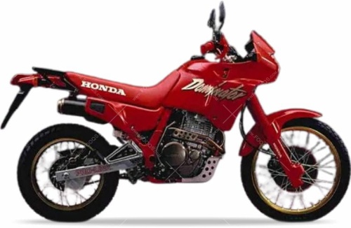 Honda NX 650 Dominator 1988 1989 red R134 fooqs naklejki stickers decals aufkleber oem