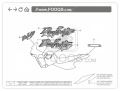 Honda NX 650 Dominator 1992 fooqs naklejki stickers decals aufkleber oem stickers