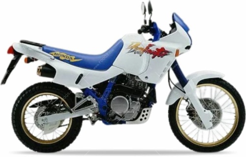 Honda NX 650 Dominator 1992 white NH196H fooqs naklejki stickers decals aufkleber oem αυτοκολλητ
