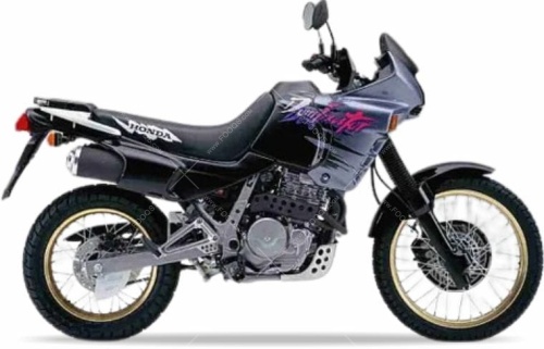 Honda NX 650 Dominator 1993 1995 black violet NH1H fooqs naklejki stickers decals oem pentru