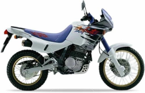 Honda NX 650 Dominator 1993 1995 white blue NH196E fooqs naklejki stickers decals aufkleber oem