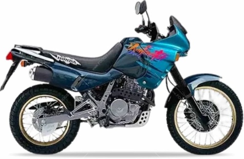 Honda NX 650 Dominator 1993 1995 blue PB221 fooqs naklejki stickers decals oem za motocikle