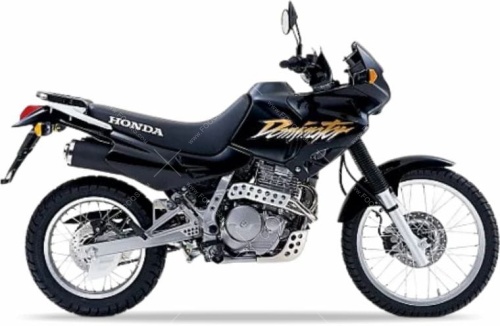 Honda NX 650 Dominator 1996 2001 black 2 NH1E fooqs naklejki stickers decals aufkleber oem motocikl