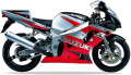 Suzuki GSX R 750 2001 Black Y7L Red Y7M fooqs naklejki stickers decals aufkleber adesivi adesivo autocollants