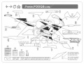 Suzuki GSX R 750 2001 Blue 1LF White OJW fooqs naklejki stickers decals aufkleber adesivi adesivo oem