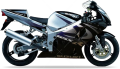 Suzuki GSX R 750 2000 Black 33J Silver YD8 fooqs naklejki stickers decals aufkleber adesivi adesivo autocollants
