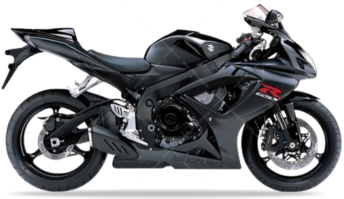 Suzuki GSX R 750 2007 Black 019 fooqs naklejki stickers decals aufkleber adesivi adesivo autocollants