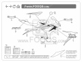 Suzuki GSX R 750 2007 blue YBA black 019 fooqs naklejki stickers decals aufkleber adesivi adesivo oem
