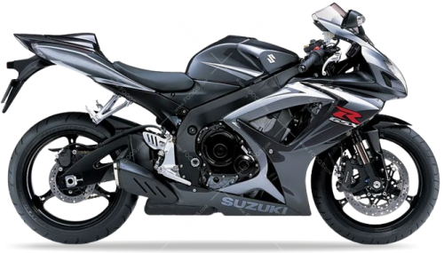 Suzuki GSX R 750 2007 Grey YHF Grey YHG fooqs naklejki stickers decals aufkleber adesivi adesivo autocollants