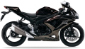 Suzuki GSX R 750 2010 Brown Mat Titanium Silver fooqs naklejki stickers decals aufkleber adesivi adesivo autocollants