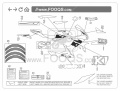 Suzuki GSX R 750 2015 Blue YSF fooqs naklejki stickers decals aufkleber adesivi adesivo oem