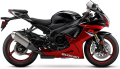 Suzuki GSX R 750 2018 Black YVB Red fooqs naklejki stickers decals aufkleber adesivi adesivo autocollants