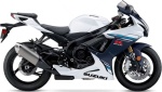 Suzuki GSX-R 750 2023 white YWW naklejki