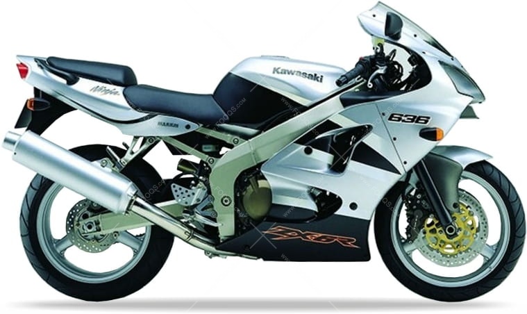 Kawasaki-ZX-6R-2002-silver-F2-