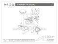 Kawasaki ZX 6R 2007 green 777 naklejki fooqs naklejki stickers decals aufkleber oem наклейки pegatinas autocollants moto lipuki