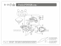 Kawasaki ZX 6R 2007 green 777 naklejki fooqs naklejki stickers decals aufkleber oem наклейки pegatinas autocollants moto stickers