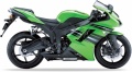 Kawasaki ZX 6R 2008 green 777 naklejki fooqs naklejki stickers decals aufkleber oem наклейки pegatinas autocollants moto