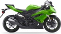 Kawasaki ZX 6R 2009 2010 green 777 fooqs naklejki stickers decals aufkleber oem adherir nalepke motorfiets stickers