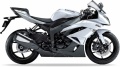 Kawasaki ZX 6R 2009 2010 white 25Y fooqs naklejki stickers decals aufkleber oem stickers tal mutur etiquettes motorsykkelklistremerker