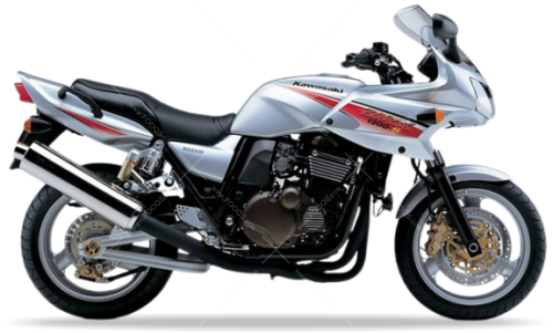 Kawasaki ZRX 1200S 2003 silver 474 fooqs naklejki motor stickers motorcykel stickers motostickers decals replica