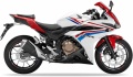 Honda CBR 500R 2016 2017 white red NH196 fooqs naklejki decals aufkleber oem autocolantes motocyklowy sklep