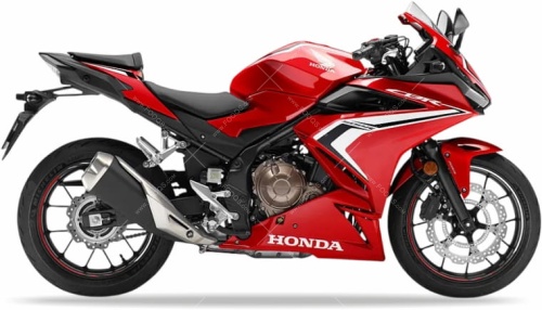 Honda CBR 500R 2019 2020 red R380 fooqs naklejki stickers decals aufkleber oem nálepky na motorku nalepke za motorna kolesa