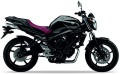 Yamaha FZ6 N 2008 2009 dark gray metallic DNMG motor stickers oem parts oryginal aufkleber autocollants adesivi nalepky naklejki