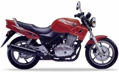 Honda CB 500 1994 1995 red R134 fooqs stickers aufkleber naklejki autocollants adesivi motorstickers