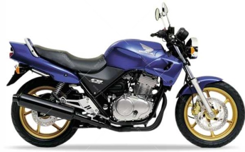 Honda CB 500 2000 2002 blue PB296 naklejki fooqs stickers aufkleber naklejki autocollants adesivi motorstickers