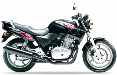 Honda CB 500 1994 1995 black fooqs stickers aufkleber naklejki autocollants adesivi motorstickers