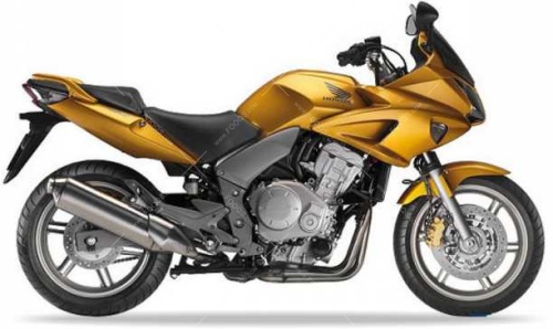 Honda CBF 1000 2008 yellow Y200 stickers aufkleber motodecals adesivi autocollants fooqs