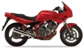 Yamaha XJ 600 S Diversion 1994 1995 1996 Mature Red motor stickers oem parts oryginal aufkleber