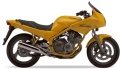 Yamaha XJ 600 S Diversion 1994 1995 1996 Reddish Yellow Cocktail 1 motor stickers oem parts oryginal aufkleber